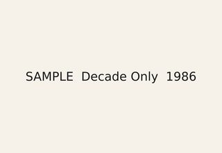 Decade Only