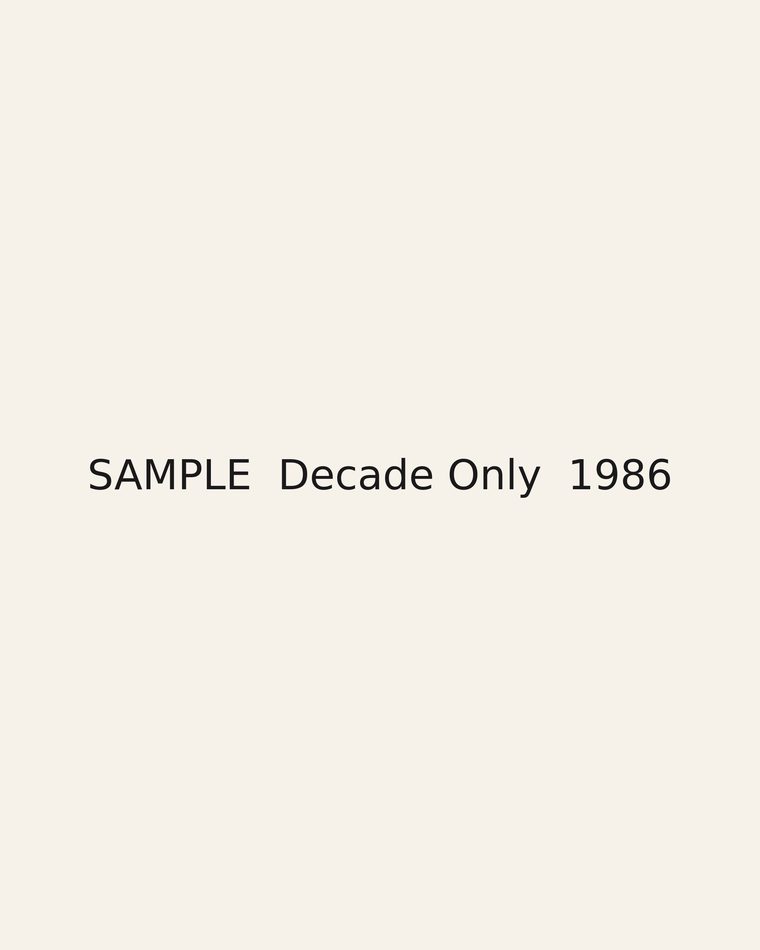Decade Only