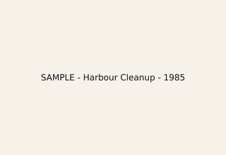 Harbour Cleanup