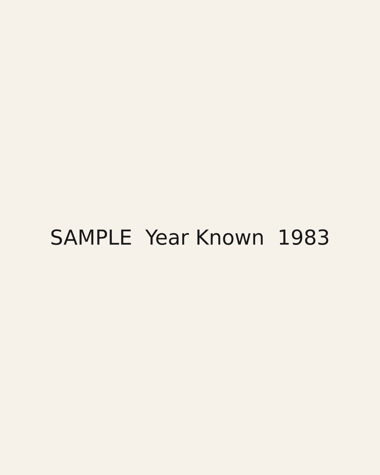 Year Known