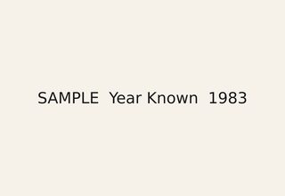 Year Known